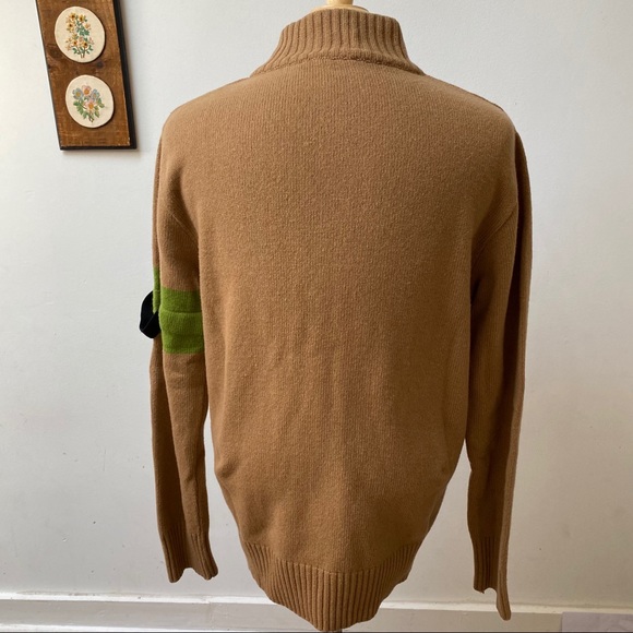 Bikkembergs Wool Full Zip Sweater Made In Italy - Picture 10 of 13
